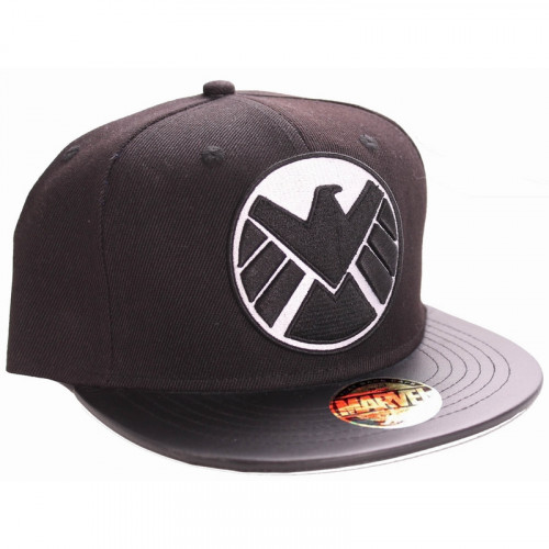 Casquette Noire Logo Shield Modern Captain America