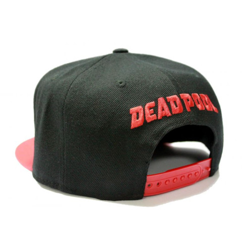 Casquette Noire Snapback Logo Deadpool