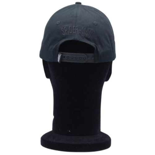 Casquette Noire Spiderman Logo 3D