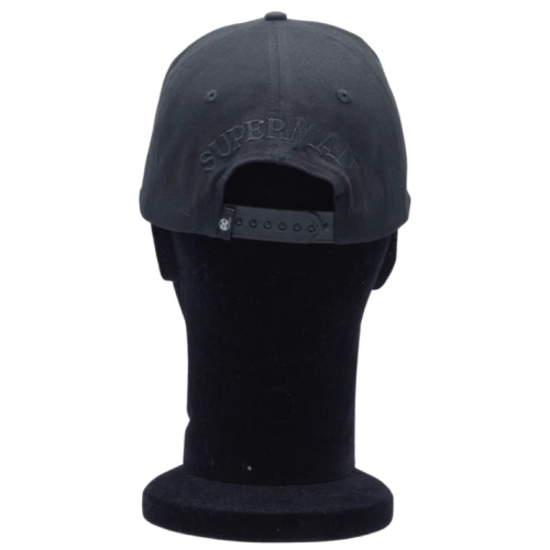Casquette Superman DC Comics noir logo 3D brillant