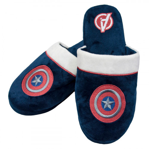 Chaussons Adulte Logo Shield Captain America