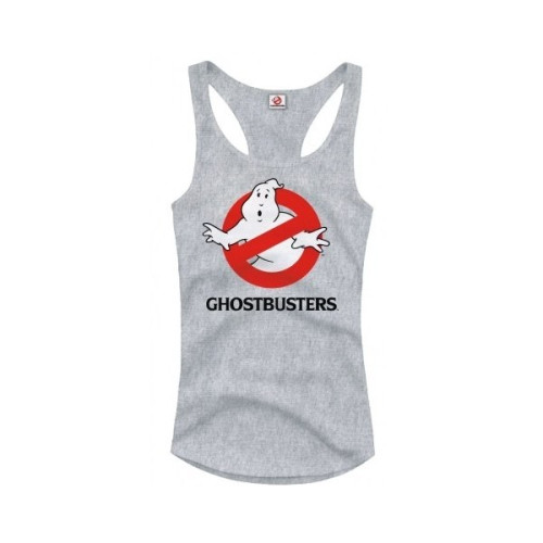 Débardeur Femme Gris Ghostbusters