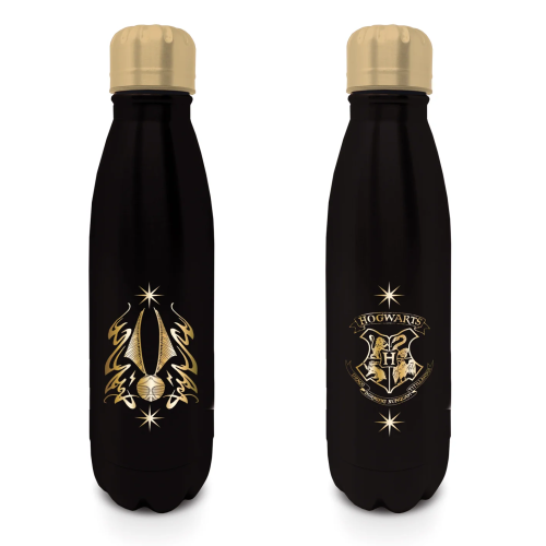 Gourde Harry Potter Vif d'or noire et or