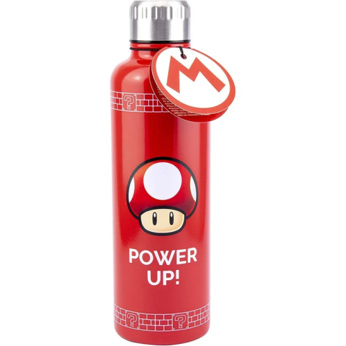 Gourde métal Super Mario power up
