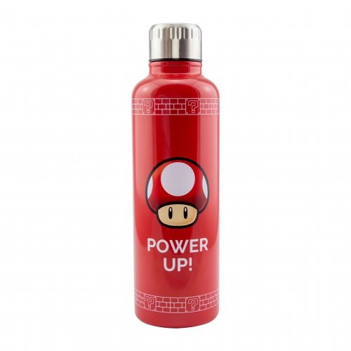 Gourde métal Super Mario power up