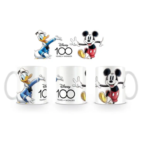 Mug Mickey et Donald Disney 100 years of wonder