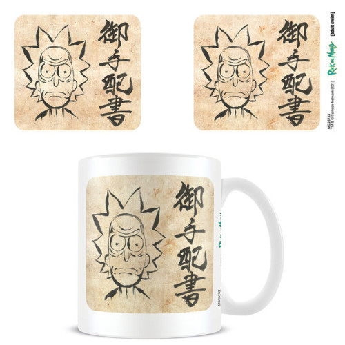 Mug Rick et Morty Wanted Scroll