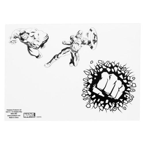 Pack de 16 stickers Avengers Marvel