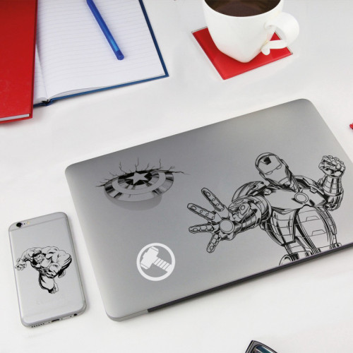Pack de 16 stickers Avengers Marvel