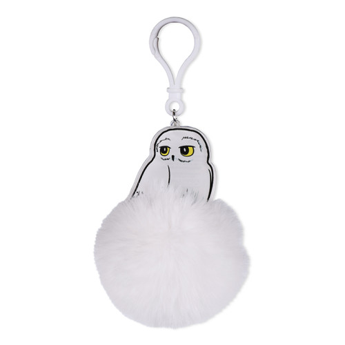 Porte-clés Harry Potter Hedwig Pompon