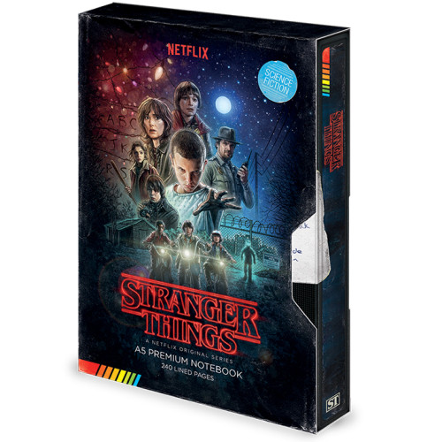 Carnet Bloc Notes Premium Stranger Things