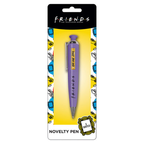 Stylo Friends violet répliques tournantes