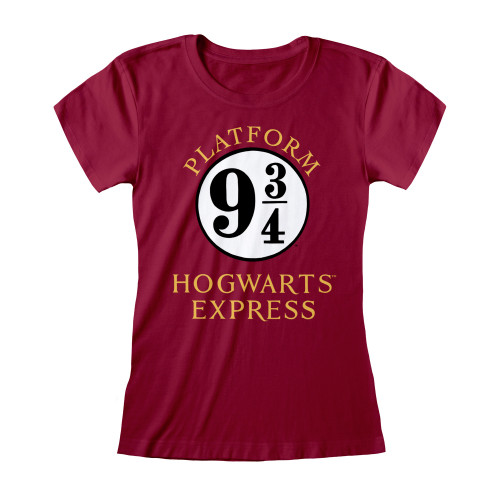 T-shirt femme Harry Potter Hogwarts Express rouge