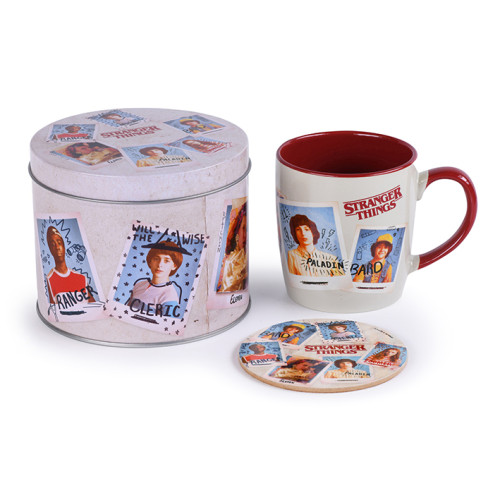 Tasse Sous verre et Boite Stranger Things photos