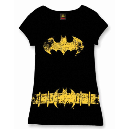 Tee Shirt Femme Noir Batgirl Batman