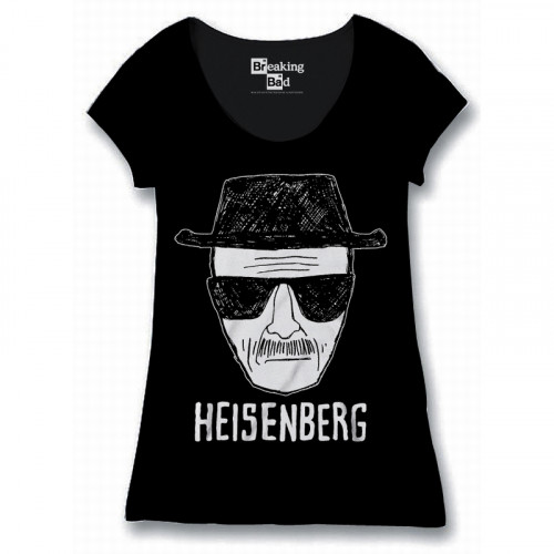 Tee-Shirt Femme Noir Heisenberg Breaking Bad