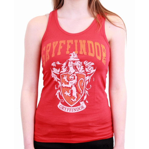 Débardeur Femme Rouge Gryffondor Harry Potter