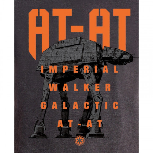 Tee-Shirt Gris AT AT Bigger Star Wars