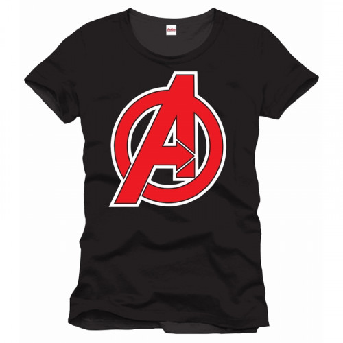 Tee-Shirt Noir Avengers Marvel