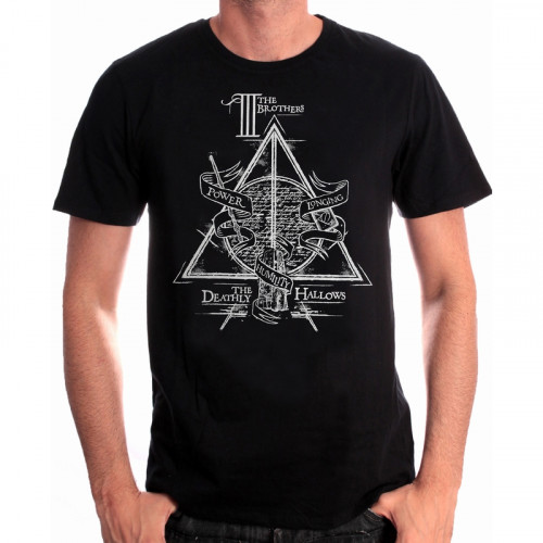 Tee-Shirt Noir Brothers Harry Potter