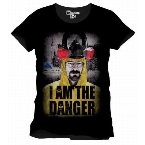 Tee-Shirt Noir I Am The Danger Breaking Bad