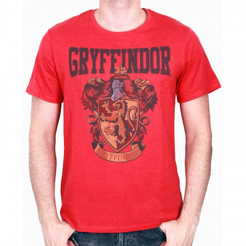 Tee-Shirt Rouge Gryffondor Harry Potter