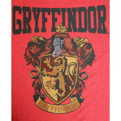 Tee-Shirt Rouge Gryffondor Harry Potter