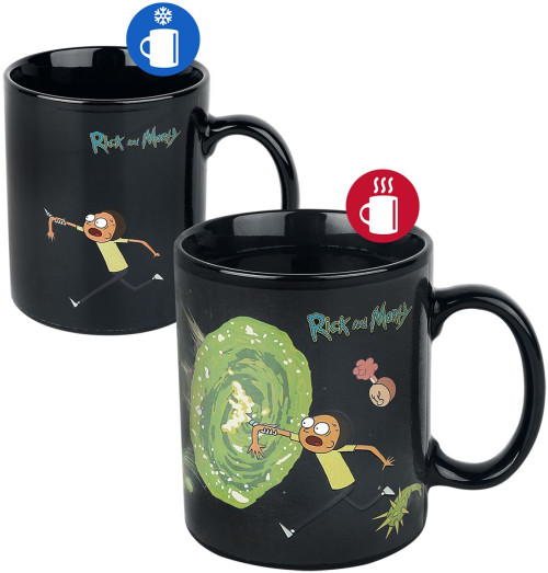 Mug Rick et Morty Portail Thermoréactif