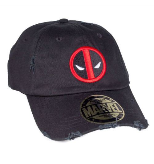 Casquette Deadpool noire vintage
