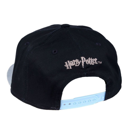 Casquette Serdaigle Blason Harry Potter bleue visière bleue ciel