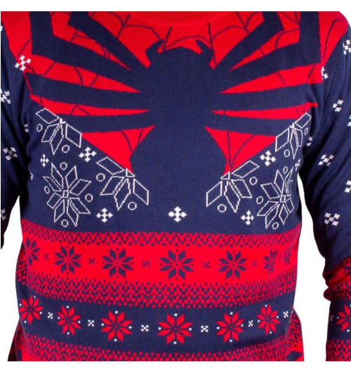 Pull de Noël Spiderman