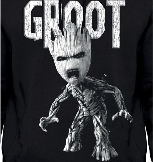 Sweat à capuche Groot Colère