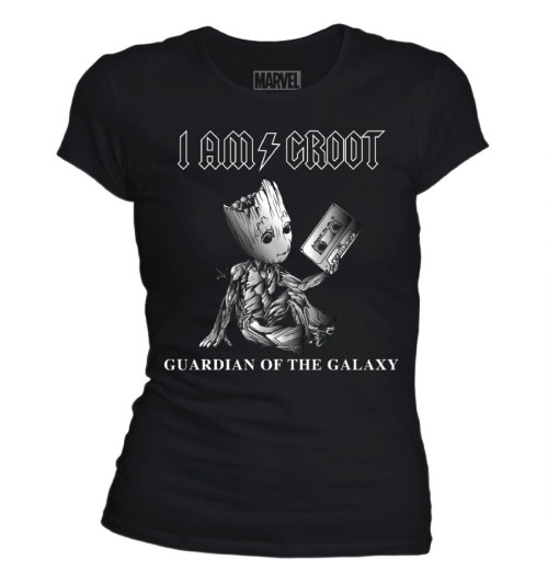 T-Shirt Groot Rock femme
