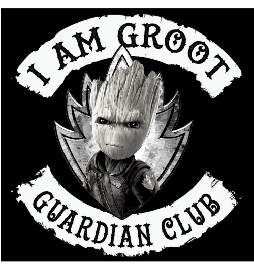 T-Shirt I am Groot Guardian Club femme