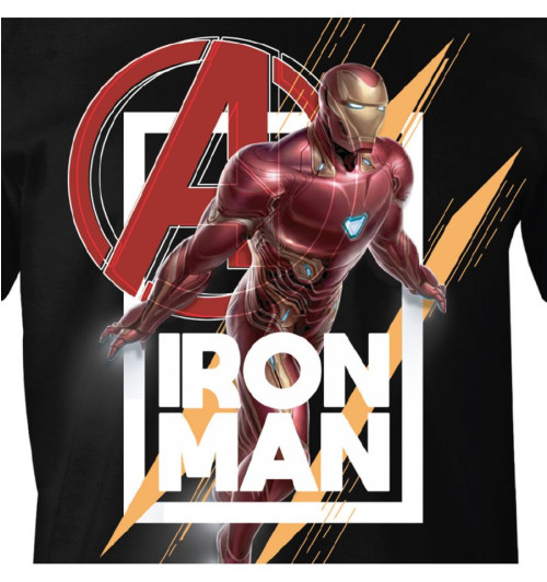 T-Shirt Iron Man Avenger Flight