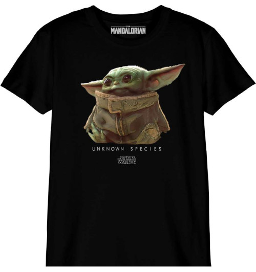 T-shirt Star Wars Enfant Baby Yoda Unknown species