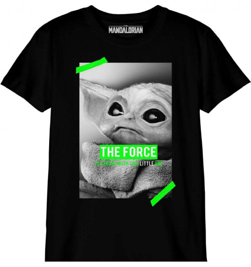 T-shirt Star Wars Enfant The Force Baby Yoda 