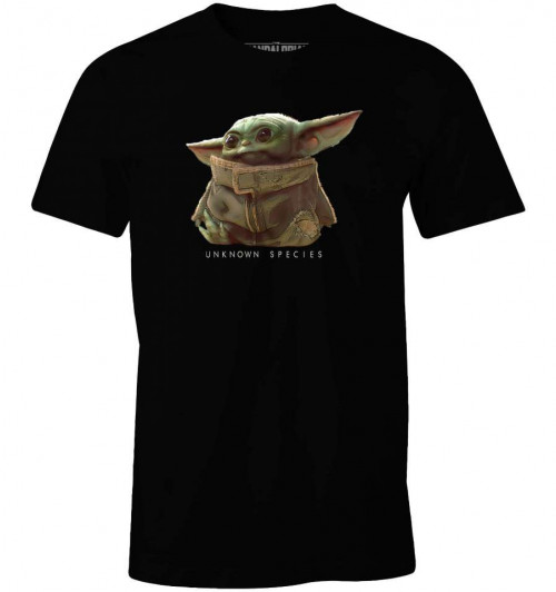 T-shirt Star Wars Mandalorian Baby Yoda Unknown species