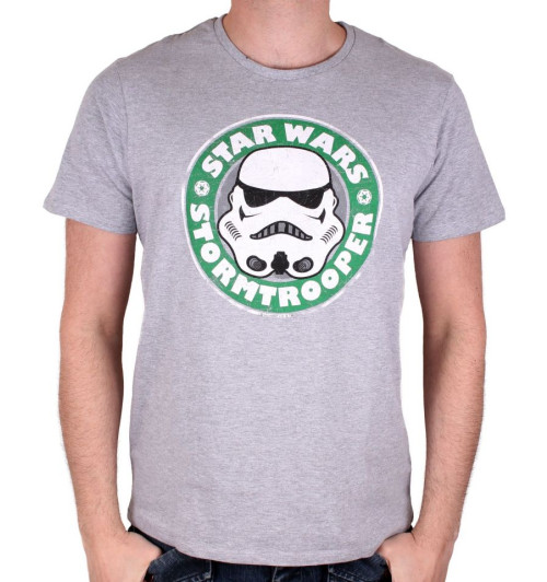T-shirt Star Wars Stormtrooper Coffee Homme