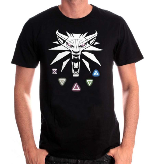 T-shirt The Witcher Signes