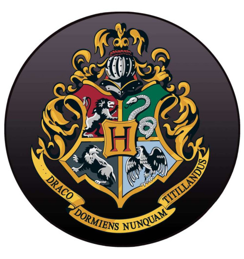 Tapis Harry Potter Blason Poudlard