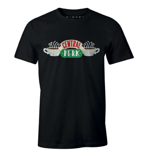 Tee-Shirt Friends Central Perk noir