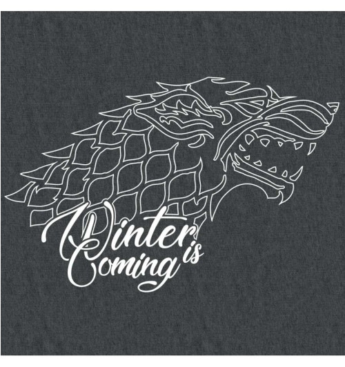 Tee-Shirt Game of Thrones femme Stark gris