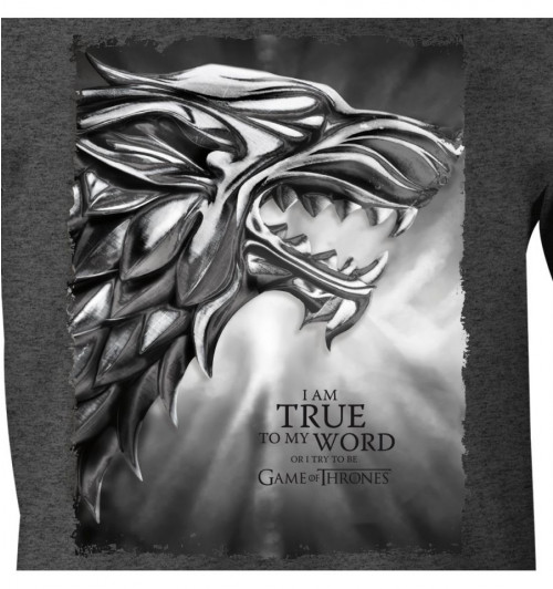Tee-Shirt Game of Thrones gris I am the Sword
