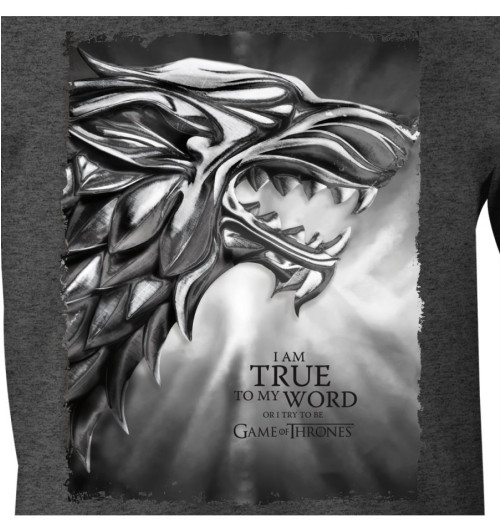 Tee-Shirt Game of Thrones gris I am the Sword