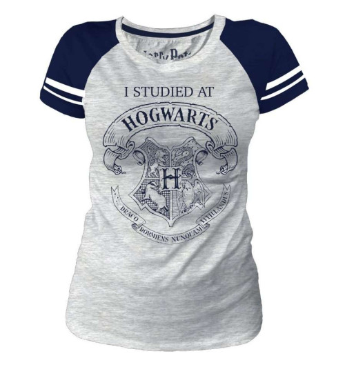 Tee Shirt Harry Potter Fille I studied at Hogwarts 4382
