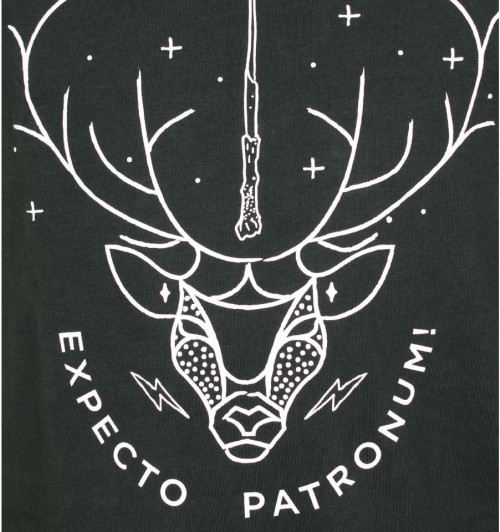 Tee-Shirt Harry Potter Patronus vert