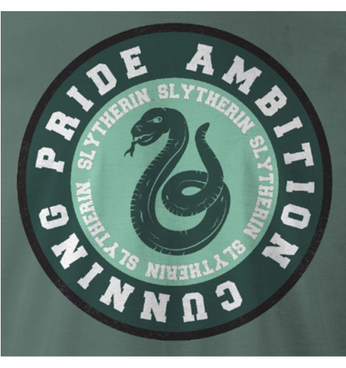 Tee-Shirt Harry Potter Serpentard Ambition