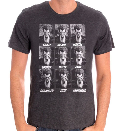 Tee Shirt Joker Emotions Batman