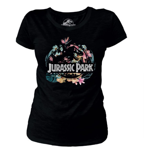Tee-Shirt Jurassic Park femme Tropical